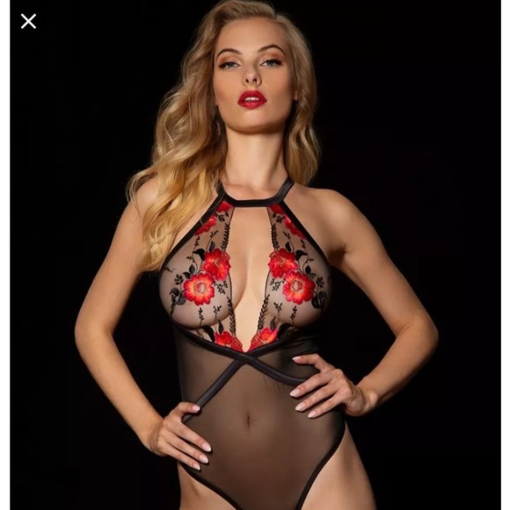 Honey Birdette Chelsea Bodysuit Size L NWT!